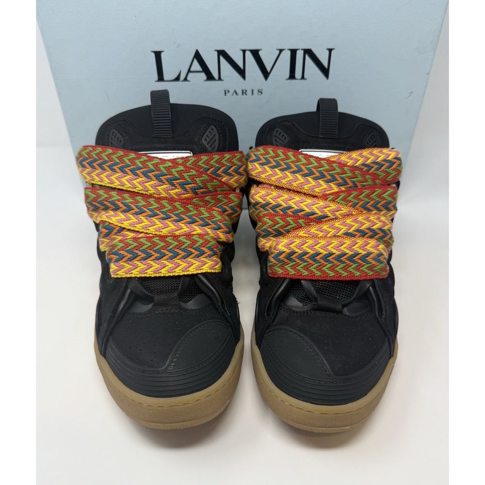 Lanvin Curb Sneaker Black/Gum Size 9 US 42 EU - Picture 2 of 10